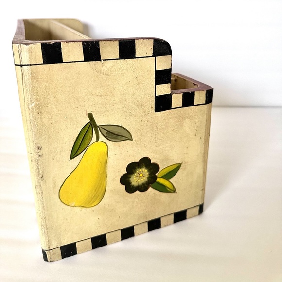 MacKenzie-Childs Look Alike Set Recipe Book & File Organizer / Organizer - Picture 7 of 10